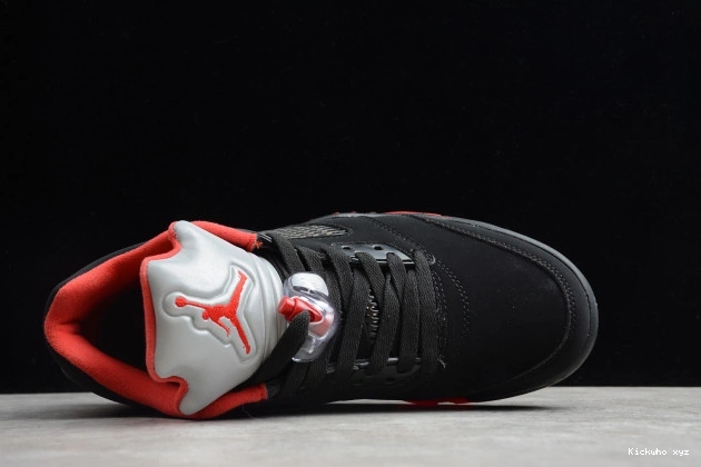 Jordan 5 90 Air red Retro Low mens  black Alternate 819171-001 0809